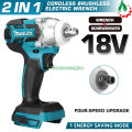 Máy siết bulong dùng pin 18V không chổi than (Mẫu 4). 