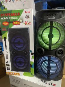 Super Bass BT-SPEAKER Wireless Bluetooth Speaker with LED Light bluetooth connectionTF card /U disk playback USB connection FM radio AUX connection