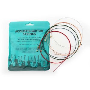 Amazthing Acoustic Guitar String Set Colorful (6 strings) Tali Gitar Set 彩色吉他弦套组