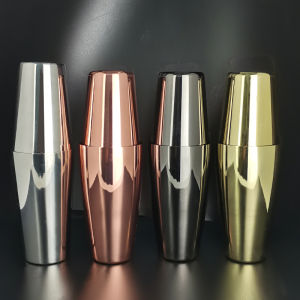 AREYOUCAN 750ml 750/600ml Cocktail Mixer Bar Drink Shaker + 15ml 30ml Double-sided Cocktail Mixer Measuring Cup Jigger Measurer Set Bartender Tools