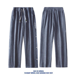 corduroy pants pria abu-abu Celana panjang cowok keren Celana panjang wanita terbaru biru celana korduroy pria tebal celana panjang pria kaki lebar hitam celana vintage pria celana gombrang pria celana panjang pria kasual longgar S-3XL