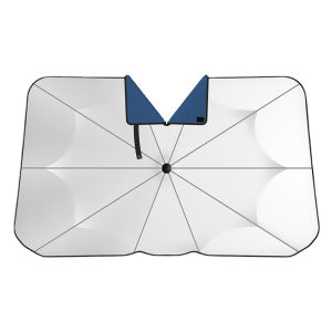 Retractable Car Windshield Sun Shade Umbrella Foldable Sunshade Umbrella Front And Rear Windshield Sunshade Sunscreen Insulation Sunshade