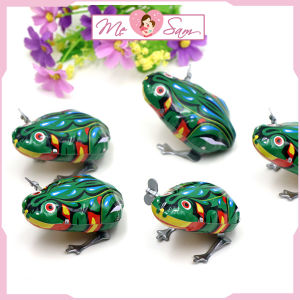Đồ chơi cho bé ếch nhảy bằng kim vặn cót rất bền Shop Mẹ Sam