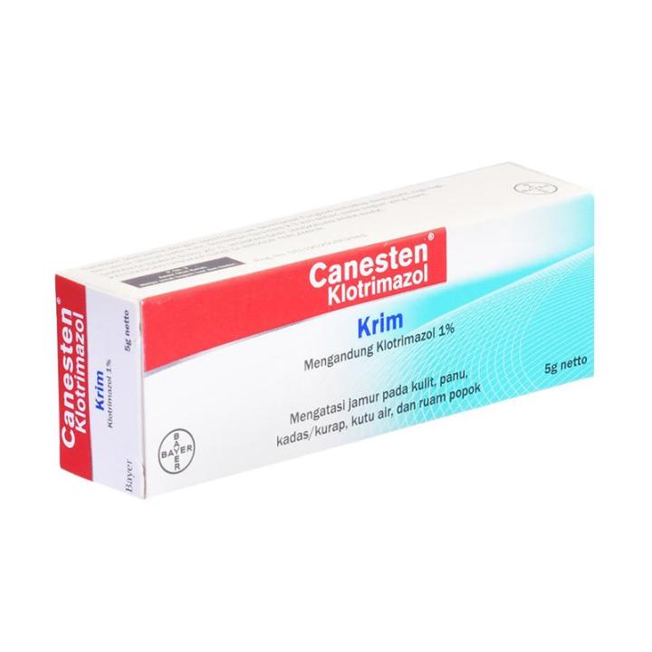 CANESTEN CREAM SALEP KULIT ANTI JAMUR 5GR DAN 10GR ORIGINAL