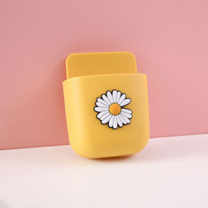🔥chageey👍 Student Stationery Desktop Storage Box Wall-mounted Storage Box Organizer Cute Cartoon Mobile Phone Storage Box