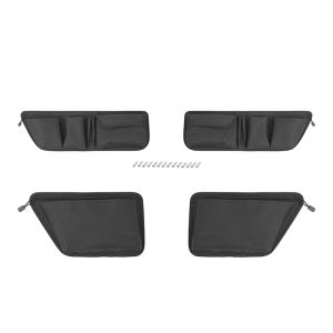 Cornerr Car Front Rear Door Storage Bag Organizer for Jeep Wrangler JK 2011 2012 2013 2014 2015 2016 2017 Interior Accessories Z1H5K