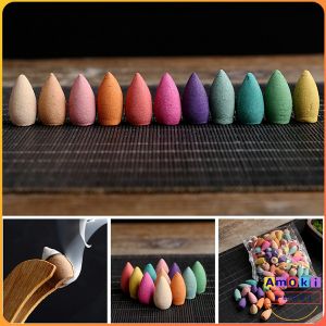 Amoki Backflow Incense Home Fragrance Purify the Air Indoor Deodorant Incense