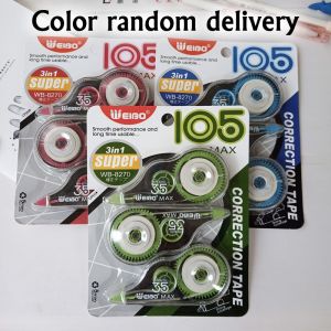 3 PCS Correction Tape Big Capacity School Supplies Eraser Ballpen Error Correction 15MX5mm