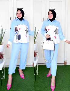 OT-GIRLFASHION-SET SHAFIRA-/ Set Muslimah / Set Muslim / Set Gamis / Set Syari / Set Fashion / Set Korean / Set Cewek / Set Wanita Keren / Set Modern / Set Fashion / Set Maxi / Set Anak / Set Remaja / Set Kekinian / Set Terbaru / Set Murah
