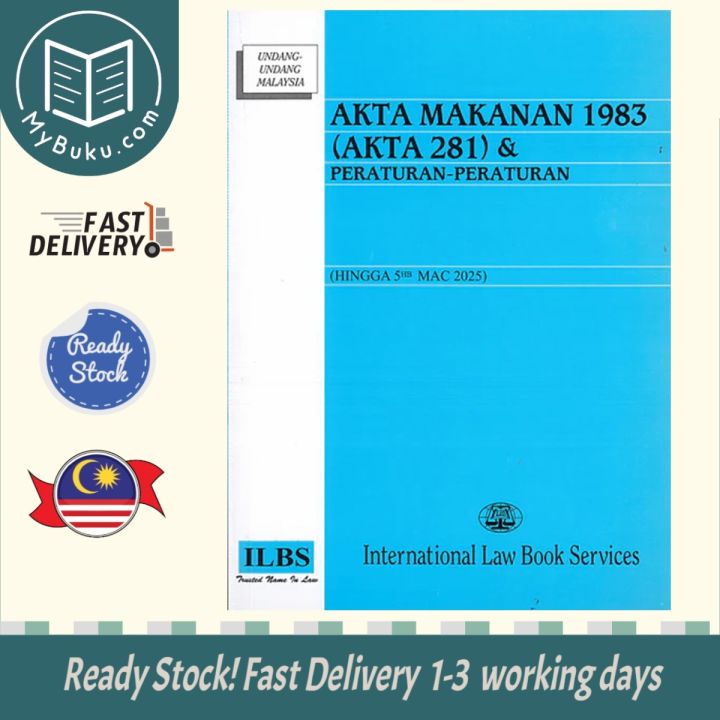 [MyBuku.com] Akta Makanan 1983 (Akta 281) & Peraturan-Peraturan (Hingga ...