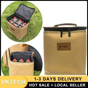 กล่องเก็บเตาแคมป์ปิ้ง - กล่องเครื่องมือบาร์บีคิวพับได้สำหรับอุปกรณ์กลางแจ้ง - ทนทานและน้ำหนักเบาสำหรับการขนส่งและการจัดระเบียบ