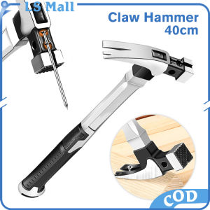 Multifunctional Claw Hammer 40cm Woodworking Hammer Magnetic Nail Puller Hammer
