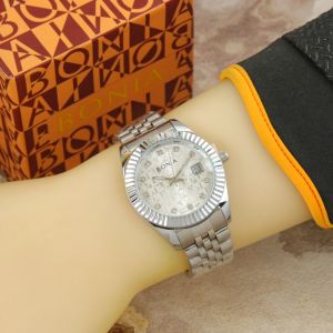 Box Exclusive Jam Tangan Bonia Permata Kotak VA-485NR / Jam Tangan Fashion Wanita Tali Rantai Diameter 36cm