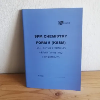A+ SPM KSSM 2026 Chemistry Notes Definitions Experiments Form 4 and 5 victoriactual