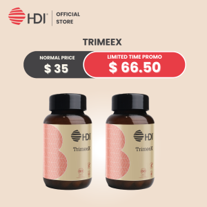 HDI™ TrimeeX | Weight Management Metabolism Booster & Balance Blood Sugar Cholesterol | 60 Capsules