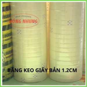 Cây 12 Cuộn Băng Keo Giấy 1.2F