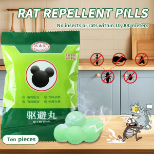 Powerful Rodent Repellent Balls 5PCS 40g Each Rat Mouse Deterrent Pest Control for Home Kitchen Warehouse
