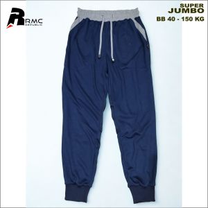 RMC Republic - Celana Jogger Panjang Dewasa Polos Misty Tua Pria Wanita