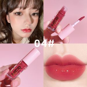 🔥F.six Glazed Mirror Water Lip Glaze Moisturizing Jelly Lip Gloss Modifies Skin Tone COD