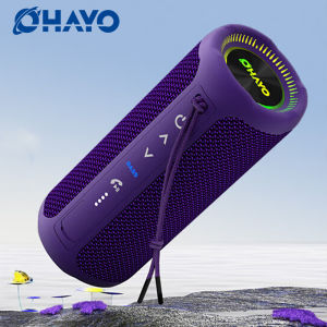Ohayo X10 Max Portable Bluetooth Speaker with Dazzling Lights Bluetooth 5.3 Wireless Speaker IPX7 Waterproof for Home Outdoor