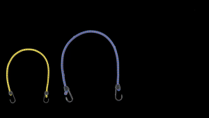 Durable Quick Release Tie Down Packing Rope Luggage Strap with Stainless Steel Hook Outdoor Tool Fit for Camping Hunting