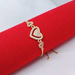 Gelang Serut Wanita Aksesoris Fashion Awet Tahan Lama Anti Karat Cocok Untuk Harian G2-11D