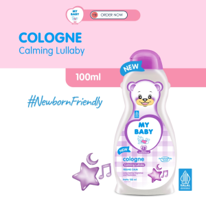 MY BABY Cologne - Parfum Minyak Wangi Bayi 100ml Aroma Harum Segar Tahan Lama
