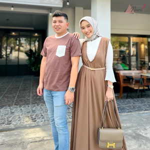 Dress Crincle WANITA Baju Kondangan - NIMRA SERIES By nuriariya