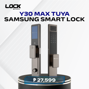 Samsung Y30 MAX Smart Door Lock | 3D Face Recognition & Biometric Fingerprint | Samsung SmartThings