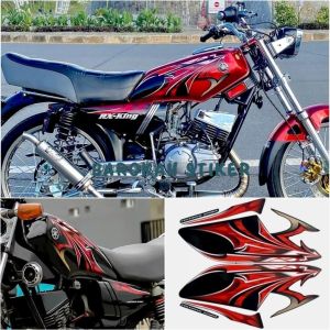Striping Stiker yamaha RX KING 2006 Fullset LIST BODY RX KING KUALITAS TER BAIK