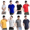 ACTIVE drifit t-shirt Unisex ROYALBLUE color round neck T-shirt. 