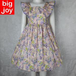 Big Joy Girls Casual Dress Bryce Floral With Ruffle Design For Ages 1 to 6 Years Old 554446