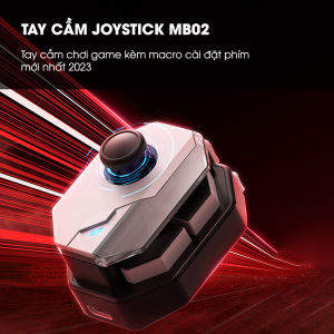 Tay cầm chơi game điện thoại SIDOTECH MB02 joystick điều khiển hỗ trợ macro combo chỉ cần 1 nút ghìm tâm auto tap 30 tap/s giúp chơi liên quân mobile pubg tốc chiến freefire cực dễ dàng version 2023 bản nâng cấp của MB01 - Hàng chính hãng