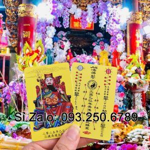 Kim Bài thá¡ Tuế 2025 hoá giải điều khôn may mắn nhét ví [THẺ NHỰA VÀNG]