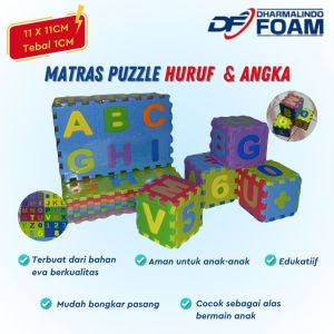 Karpet Puzzle / Alas Bermain Anak / Matras Puzzle Abjad 11cmx11cmx1cm