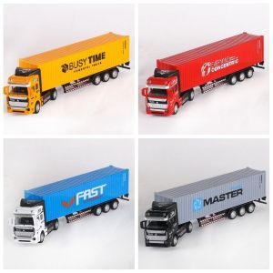 CUTE ELVES Plastic Transport Vehicle Toy Model Vehicle Toy Alloy Kids Toys 1:48 Large Truck Toy Birthday Gift