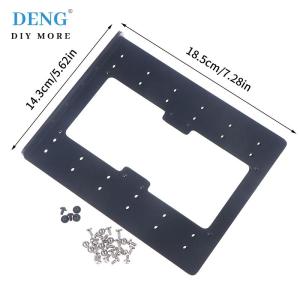 【Special price】Deng Chassis Built-in 6F Mechanical Hard Disk Bracket Metal 6x3.5 Hard Disk Superimposed Expansion Fan Cooling For PC Case