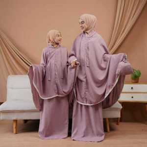 MUKENA BALI DEWASA TIE DYE AYESHA KINARA Traveling mukena wanita bahan adem lembut