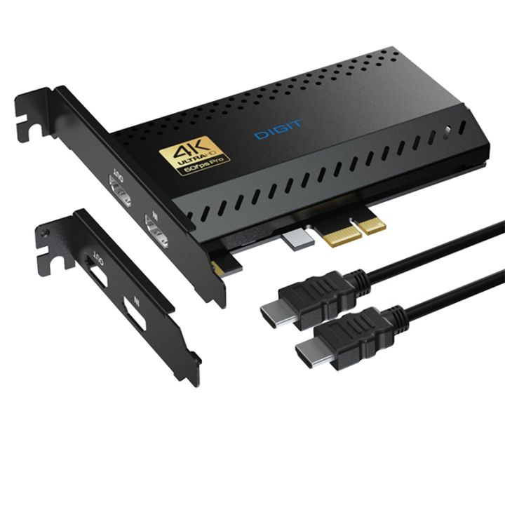 Professional 4K Video Capture Card PCI-E Capture Card for Switch///OBS