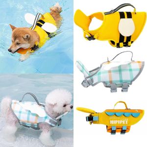 HOTOTO Breathable Dog Life Jacket Superior Buoyancy Waterproof Pet Flotation Vest Durable Towable Dog Swimming Vest Water Sports