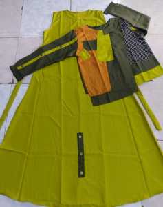 Gamis cardigan kekinian terbaru