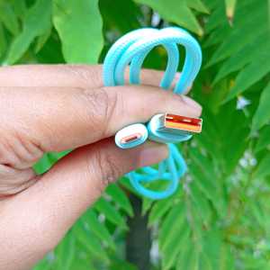 KABEL DATA MERK VEGER MICRO USB UFO QC 3.0A FAST CHARGING