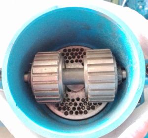 เครื่องอัดเม็ด เครื่องอัดปุ๋ย เครื่องอัดเม็ดอาหารสัตว์ ราคาถูก 2 และ 3 ลูกกลิ้ง เครื่องอัดอาหารสัตว์พร้อมมอเตอร์