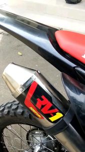 KNALPOT NORIFUMI RV1 KLX150L BF S HONDA CRF D TRACKER WR 155 Viar Cross 150 dan modifikasi trail lain