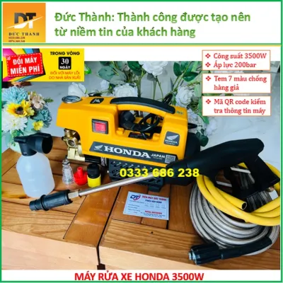 Máy rửa xe siêu khỏe 3500w Máy xịt rửa.