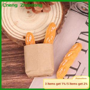 Cneng 1:12 Dollhouse Miniature bread Dolls Kitchen Food Accessories Simulation Toys