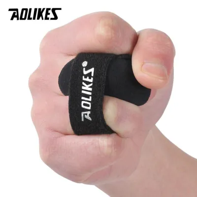 Nẹp bảo vệ ngón tay co dãn hỗ trợ khớp ngón tay khi chơi bóng rổ bóng chuyền Finger protector AOLIKES A-1586