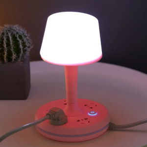 USB PortMultifunctional conversion socket table lamp Study Lamp USB power socket 3 mode light 2 KMV Trading