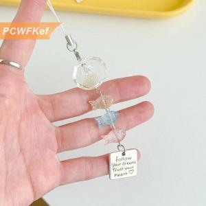 【PCWFKef】 ห่วงโซ่โทรศัพท์มือถือธีมมหาสมุทรพวงกุญแจกระดิ่งลมปลาขนาดเล็กน่ารักมีเอกลักษณ์ตกแต่งด้วยกล้องสายคล้องโทรศัพท์เครื่องประดับแบบแขวน