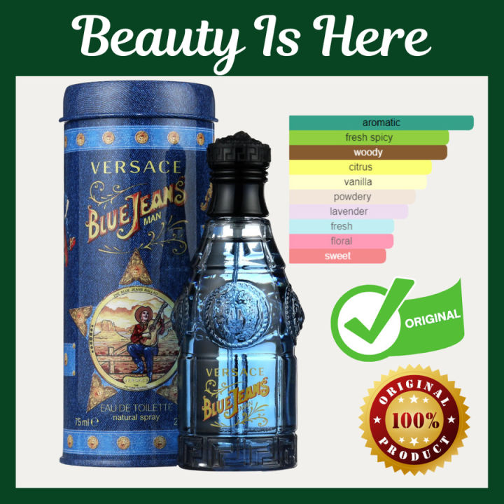 Versace Blue Jeans men 75ml